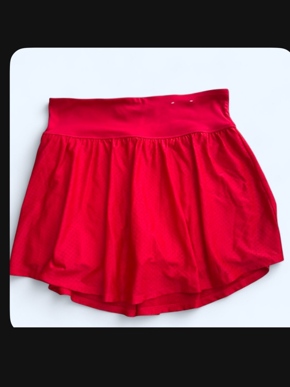 Xersion Red Mesh Skort